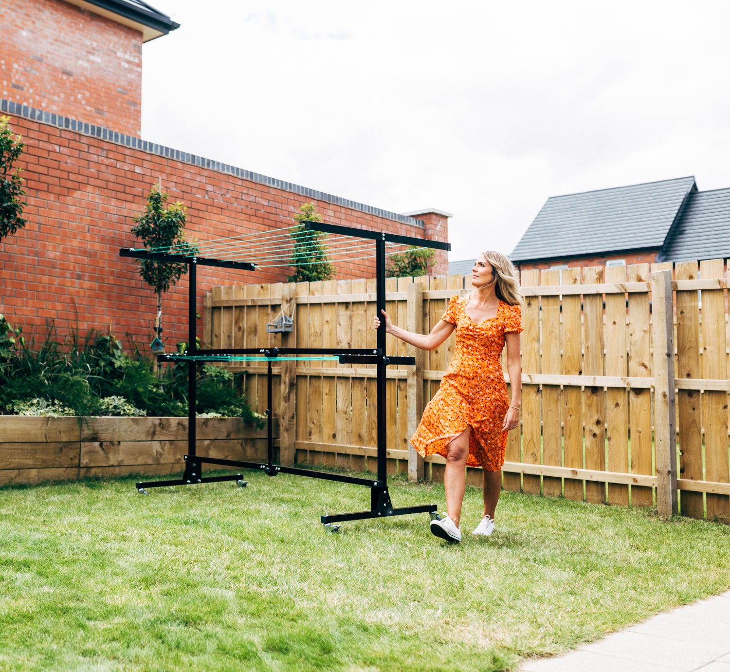 Line Pole Retractable Washing Lines Argos Standing Washing Line